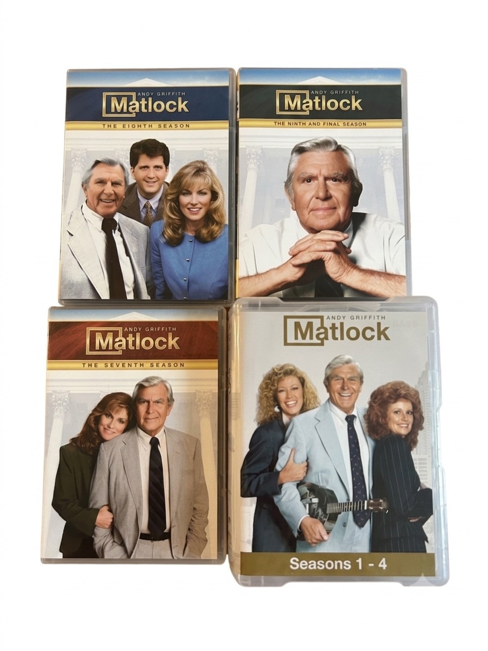 Matlock DVD Lot: Seasons 1-4, 7, 8 & 9 (The Final Season)